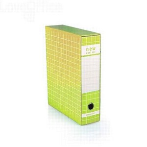 RACCOGLITORE CON CUSTODIA NEW COLOR GIALLO DORSO 8 CM Foto prodotto